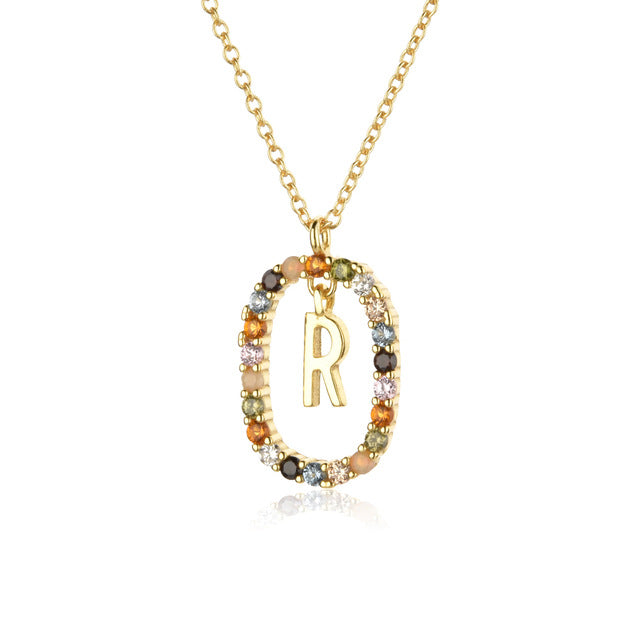 Diamond Alphabet Necklace - Define It By You