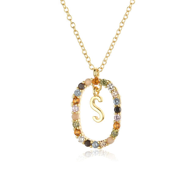 Diamond Alphabet Necklace - Define It By You
