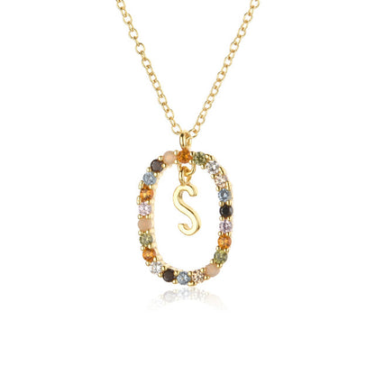 Diamond Alphabet Necklace - Define It By You