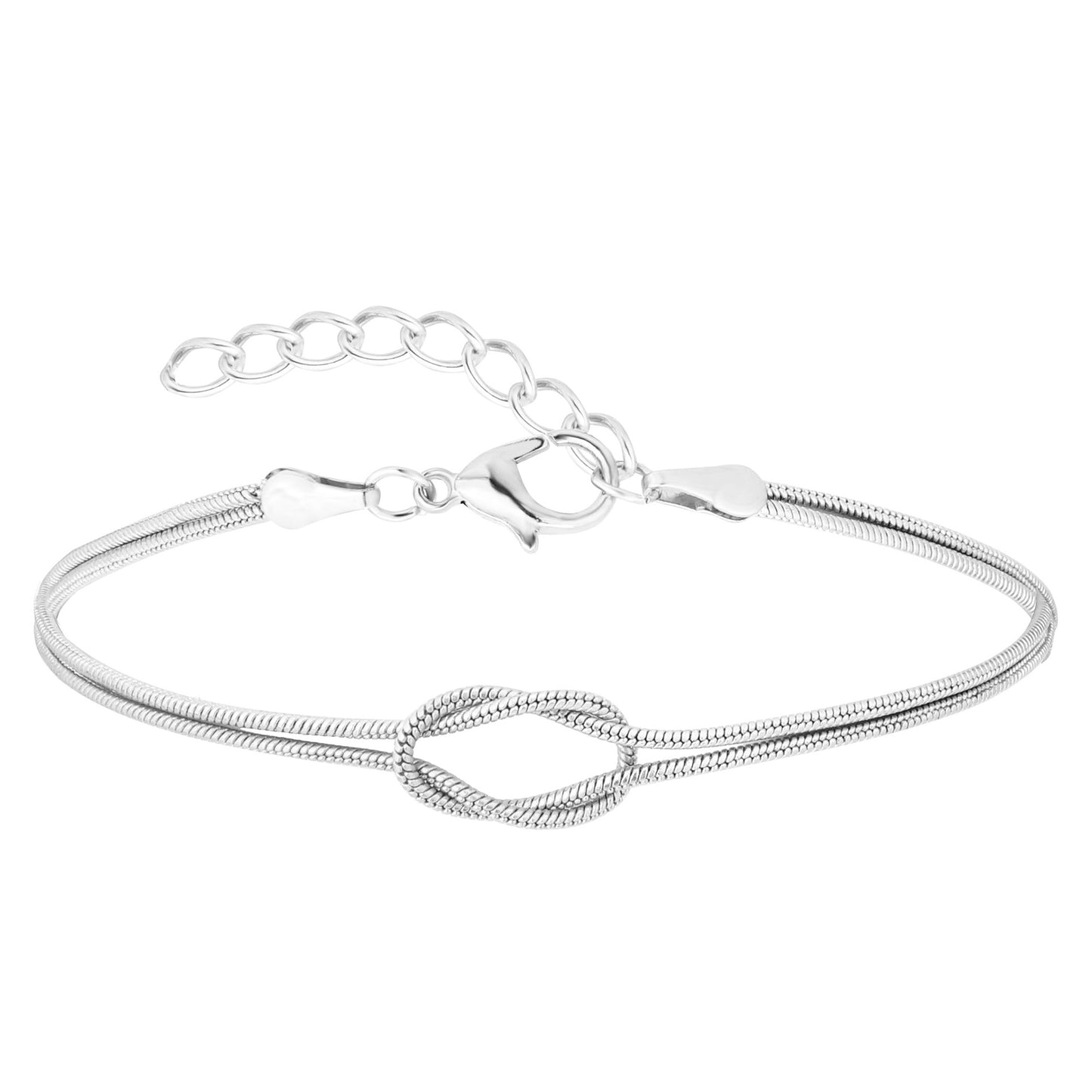 For Daughter -We Are Forever Linked Together Infinity Knot Bracelet