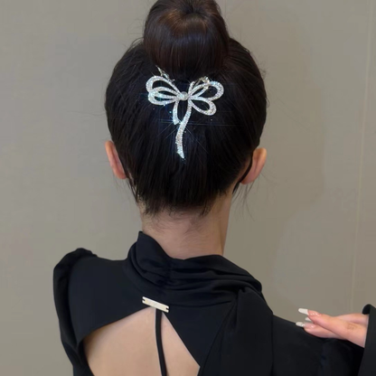 🎉NEW YEAR HOT SALE🎀BOW SHINY HAIRPIN