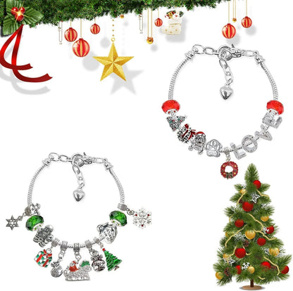 24 Pcs DIY Christmas Advent Calendar Bracelets Set🎁