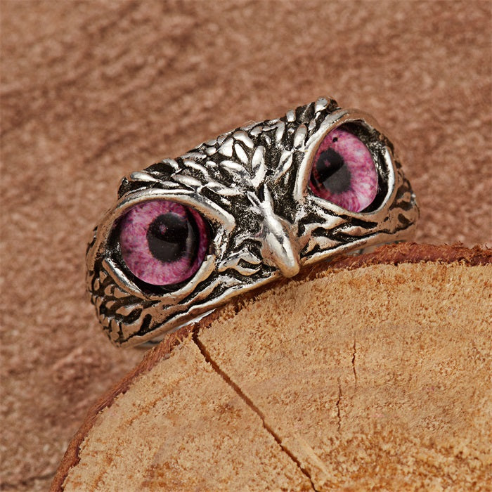 Adjustable Owl Ring - For Bird Lover