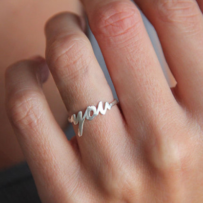 Fashion 925 Silver Fuck Ring