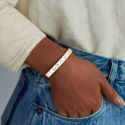 God Is Greater Than The Highs And Lows Bangle