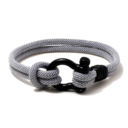 To My Daughter Love You Forever Nautical Bracelet