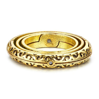 Handmade Anxiety Relief Sphere Spinner Ring