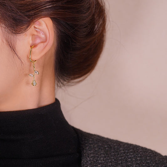 🌸Rose Ear Clip