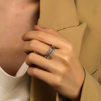 For Daughter - Drive Away Your Anxiety Infinity Fidget Ring