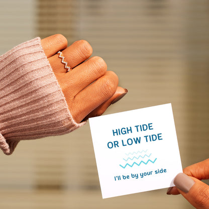 High Tide Or Low Tide Ring