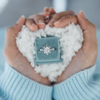 To My Wife Snowflakes Ring