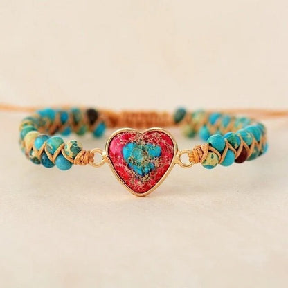 Passionate Heart Jasper Bracelet - The best gift for loved ones
