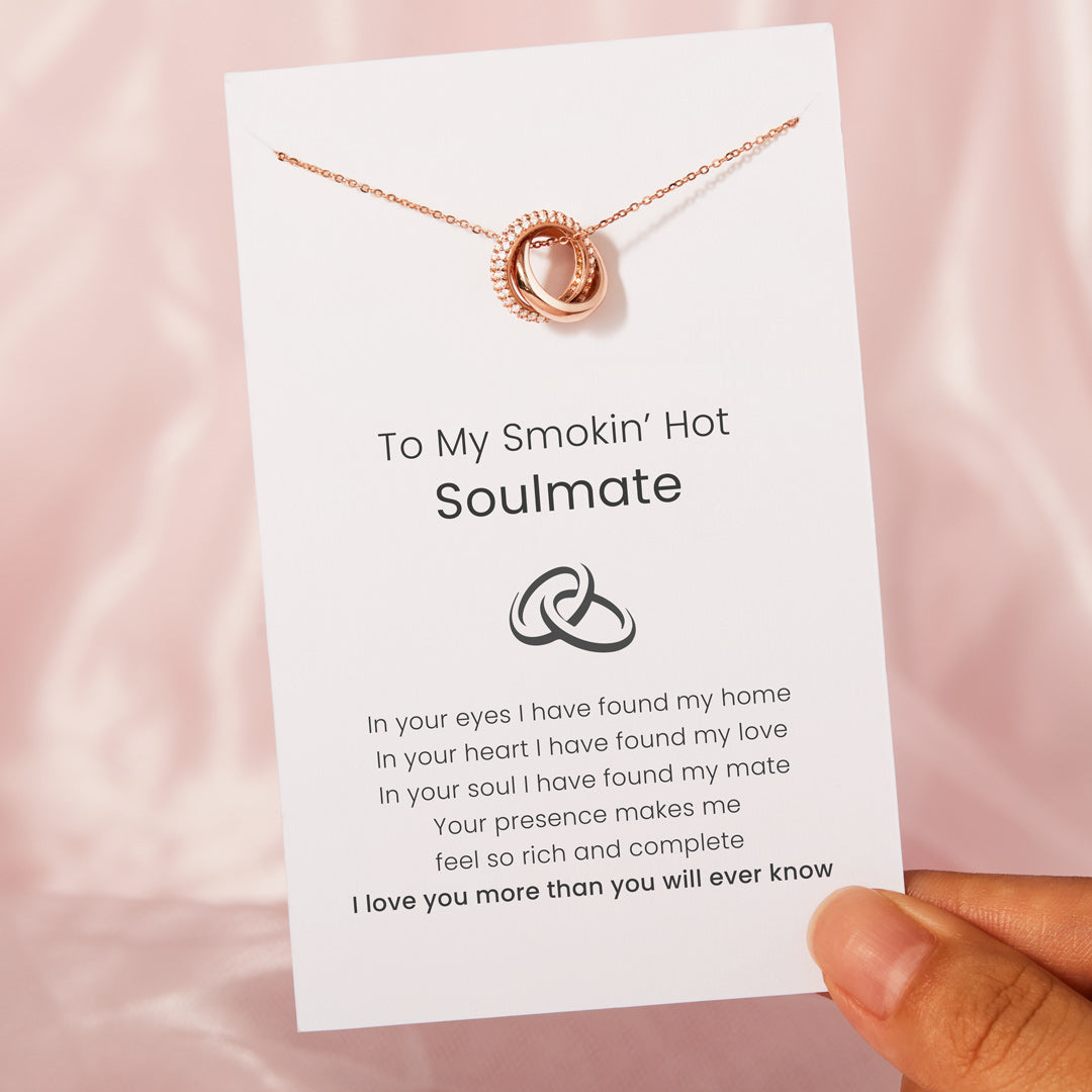 My Smokin' Hot Soulmate Interlocking Necklace