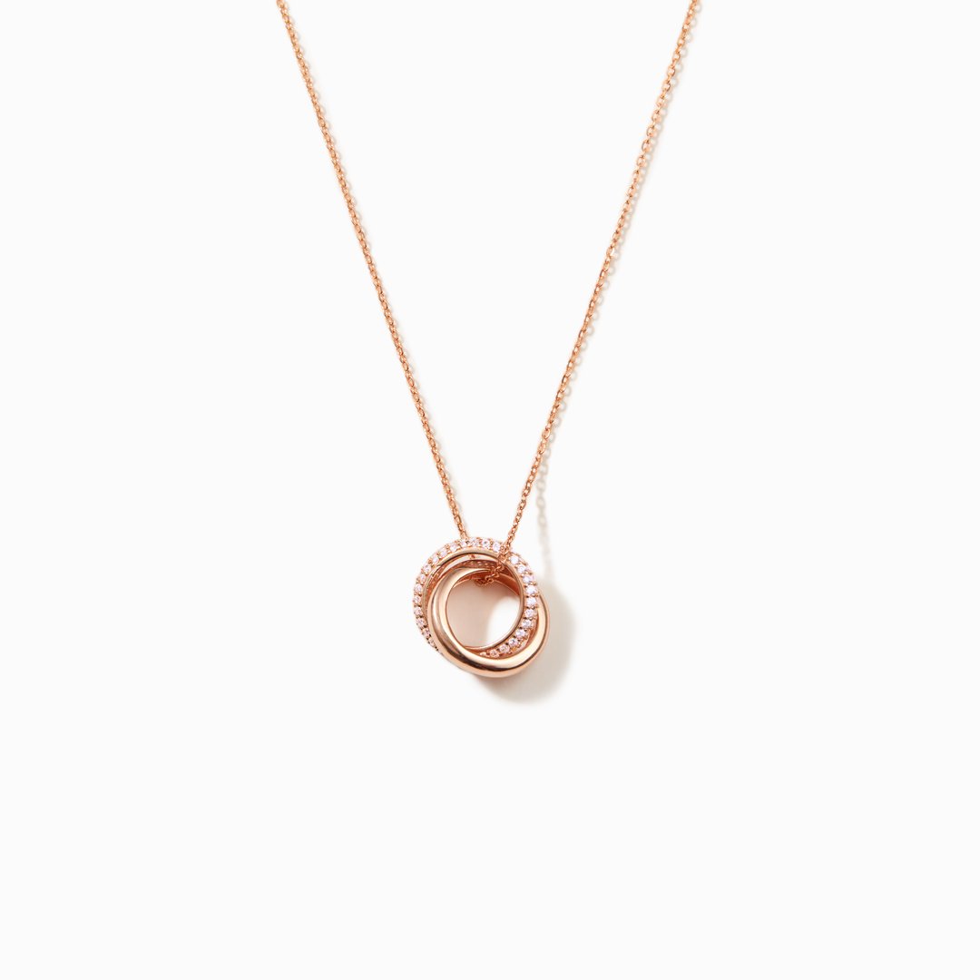 FOR LOVE - TO MY SMOKIN' HOT SOULMATE INTERLOCKING NECKLACE