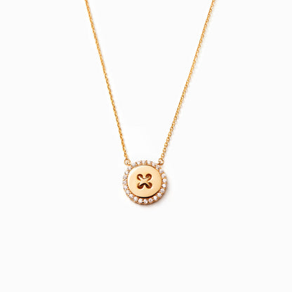 You Are Cute As A Button Necklace