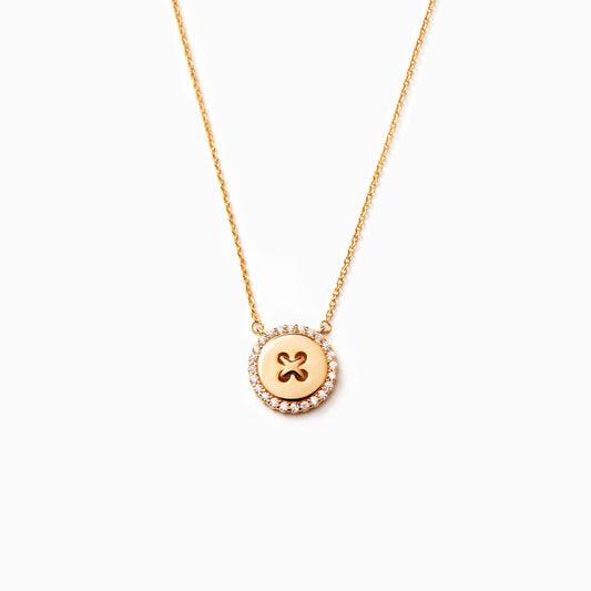 You Are Cute As A Button Necklace