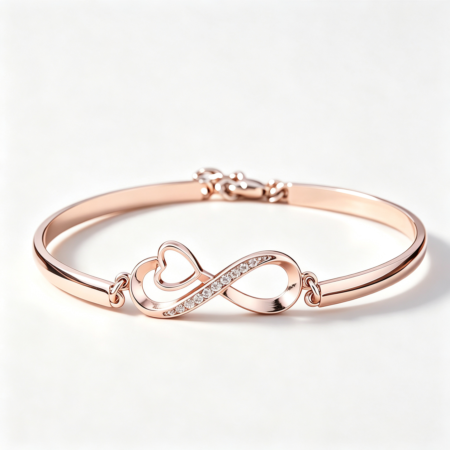 To My Daughter- Keep Me In Your Heart Infinity Bracelet