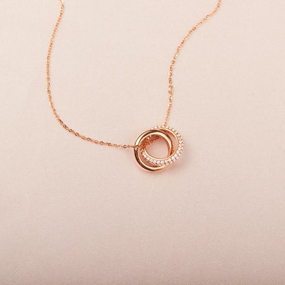 FOR LOVE - TO MY SMOKIN' HOT SOULMATE INTERLOCKING NECKLACE