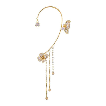 ✨Butterfly Tassel Style Zircon Earrings