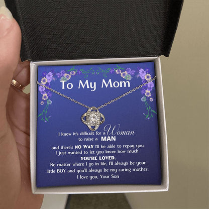 To My MOM - Love Knot Standard Box Love Knot, To My Beautiful Mom,Gift For Mom From Son