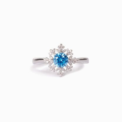 To My Wife Snowflakes Ring