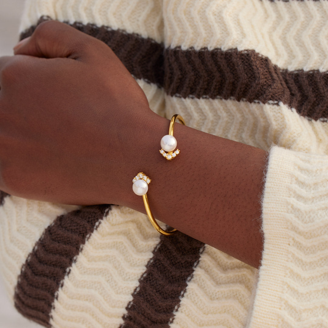 Purest Love Matching Two Pearl Bracelet