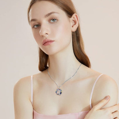 For Sister - S925 There's no greater gift than sisters Crystal Tree of Life Necklace