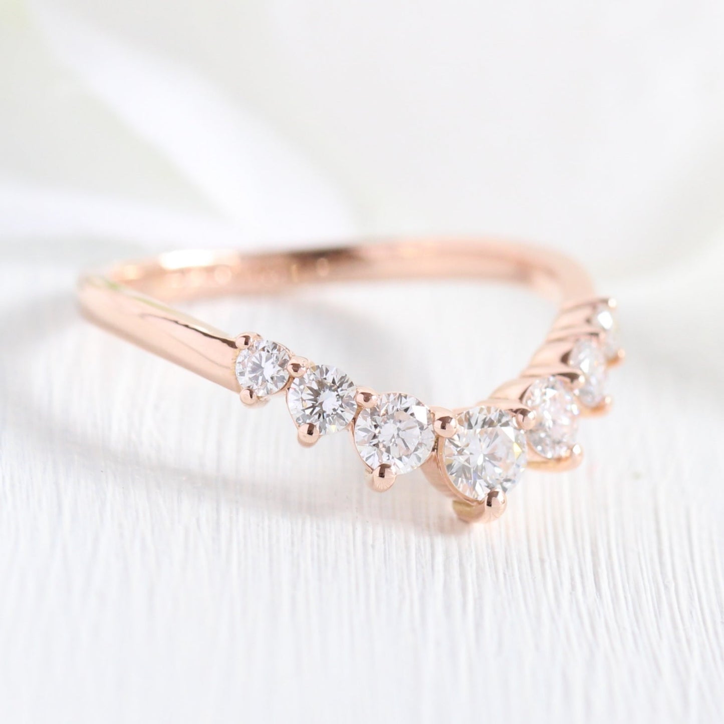 Tiara Halo Pear Ring Two Piece Set