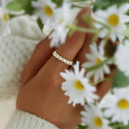 I Think About You Every Daisy Ring-Love From Mom