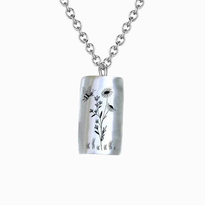 925 Sterling Silver Hummingbird Necklace - Gift For Animal Lover