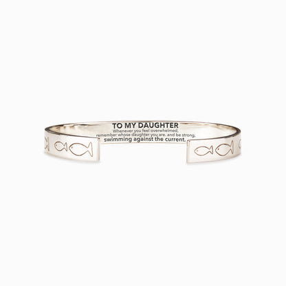 Swimming Against The Current Bangle
