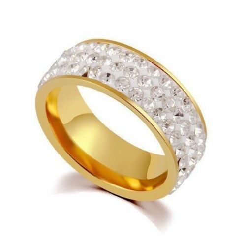 Faux Three Row Fashion Masonry Ring