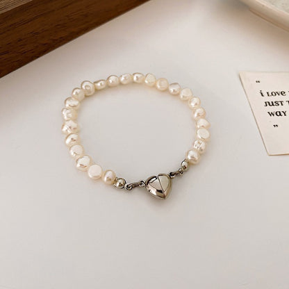 Handmade Elegant Pearl Bracelet