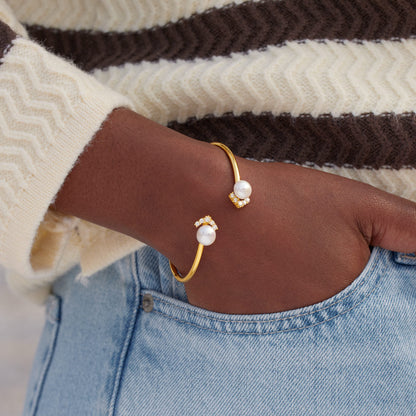 Purest Love Matching Two Pearl Bracelet