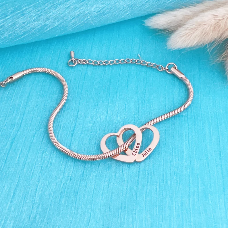 For Friend -You're My Favorite Bitch Heart Bracelet