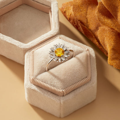 I Would Change The World For My Granddaughter Sunflower Ring