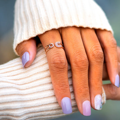 Drive Safe, Mom Safety Pin Ring