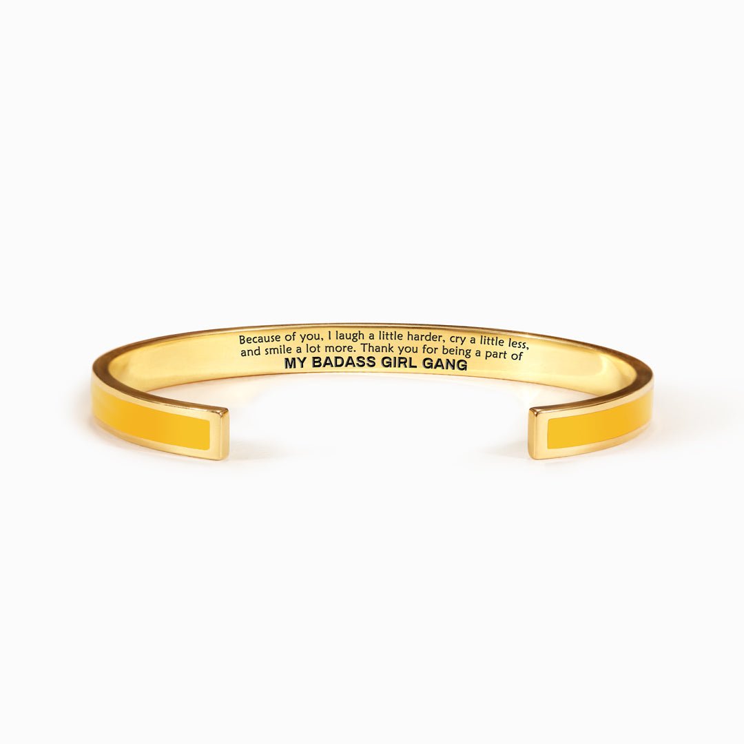 🔥Summer Hot Sale🌊My Badass Girl Gang Multiple Color Bangle