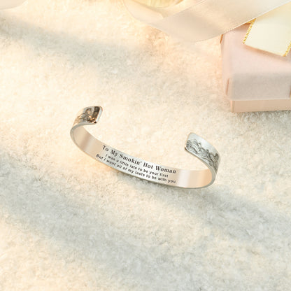 To My Wife, I Want All Of My Lasts To Be With You Bracelet