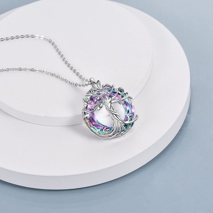 For Mom - Mother is the Family Root Tree Necklace