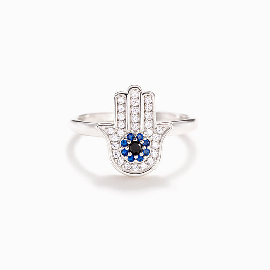 May Every Evil Eye In Your Life Go Blind Hamsa Ring
