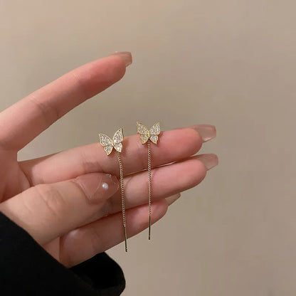 Hot Sale🎁Shiny Fantasy Butterfly Earrings