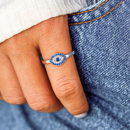 You're Always Protected Evil Eye Ring