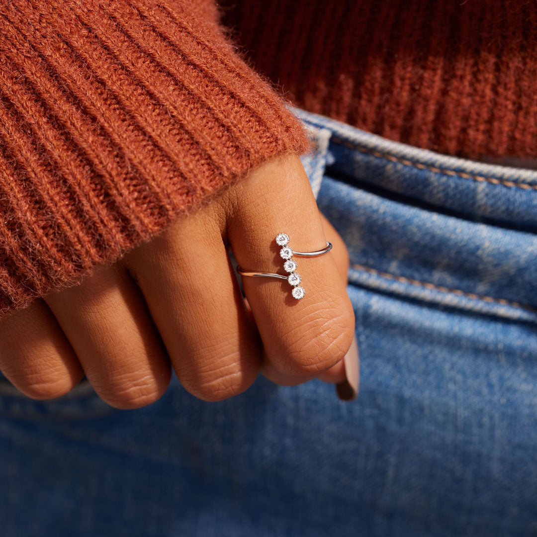 God Says You Are... Dots Ring