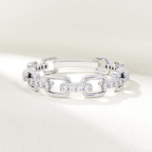 Mother And Daughter Forever Linked Together Ring