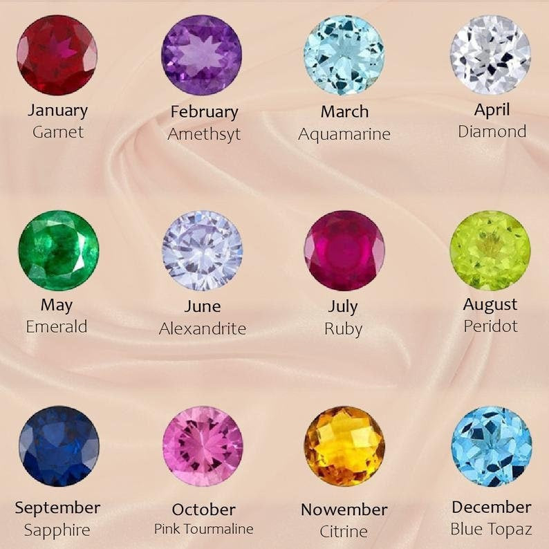 FOR LOVE -  FAMILY CUSTOM BIRTHSTONE  BRACELET