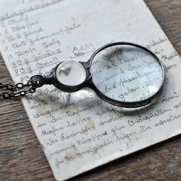 🔥Summer Hot Sale🌊Nostalgic Loupe Necklace | Perfect Gift🎁