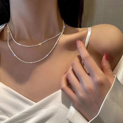 Hot Sale🎁Galaxy Glitter Zircon Chain