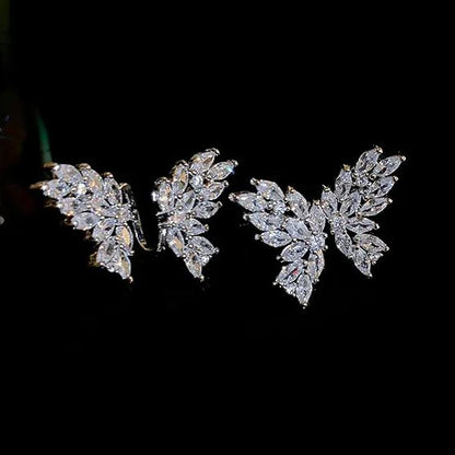 Hot Sale🎁Sparkling Butterfly Zircon Earrings