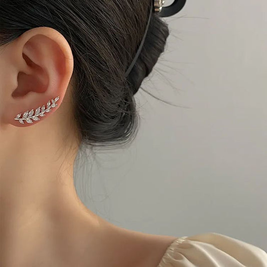 🌸Leaf Zircon Earrings